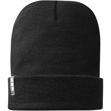 Load image into Gallery viewer, Hale Polylana® beanie — Black (front)
