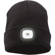 Load image into Gallery viewer, Mighty LED knit beanie — Black