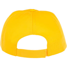 Load image into Gallery viewer, Feniks kids 5 panel 175 g/m2 cap — Yellow (back)
