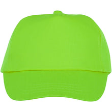 Load image into Gallery viewer, Feniks kids 5 panel 175 g/m2 cap — Apple green (front)