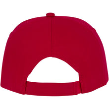 Load image into Gallery viewer, Styx 5 panel 175 g/m2 sandwich cap — Red (back)