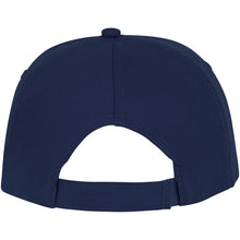 Load image into Gallery viewer, Styx 5 panel 175 g/m2 sandwich cap — Navy (back)