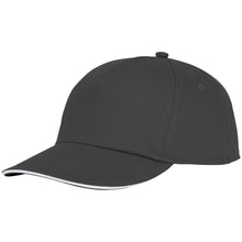 Load image into Gallery viewer, Styx 5 panel 175 g/m2 sandwich cap — Storm grey