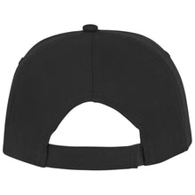 Load image into Gallery viewer, Styx 5 panel 175 g/m2 sandwich cap — Black (back)