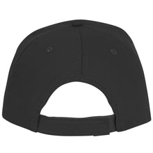 Load image into Gallery viewer, Ceto 5 panel 175 g/m2 sandwich cap — Black (back)