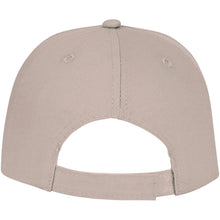 Load image into Gallery viewer, Ares 6 panel 175 g/m2 cap — Oatmeal (back)