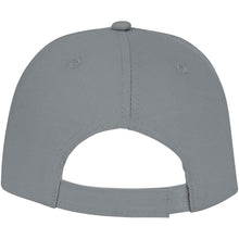 Load image into Gallery viewer, Ares 6 panel 175 g/m2 cap — Grey (back)