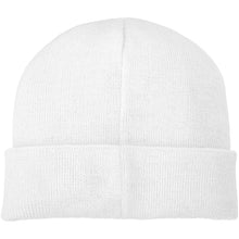 Load image into Gallery viewer, Boreas beanie with patch — White (back)