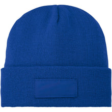 Load image into Gallery viewer, Boreas beanie with patch — Blue (front)