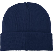 Load image into Gallery viewer, Boreas beanie with patch — Navy (back)