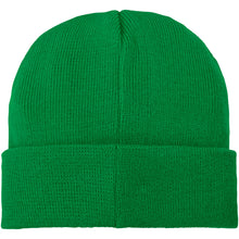 Load image into Gallery viewer, Boreas beanie with patch — Fern green (back)
