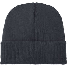 Load image into Gallery viewer, Boreas beanie with patch — Storm grey (back)