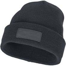 Load image into Gallery viewer, Boreas beanie with patch — Storm grey