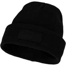 Load image into Gallery viewer, Boreas beanie with patch — Black