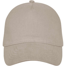 Load image into Gallery viewer, Doyle 5 panel 260 g/m2 cap — Oatmeal (front)