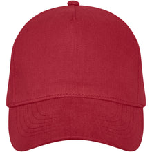 Load image into Gallery viewer, Doyle 5 panel 260 g/m2 cap — Red (front)