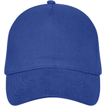 Load image into Gallery viewer, Doyle 5 panel 260 g/m2 cap — Blue (front)