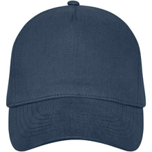 Load image into Gallery viewer, Doyle 5 panel 260 g/m2 cap — Hale Blue (front)