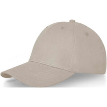 Load image into Gallery viewer, Davis 6 panel 260 g/m2 cap — Oatmeal