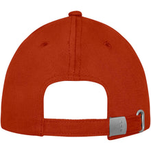Load image into Gallery viewer, Davis 6 panel 260 g/m2 cap — Brick (back)