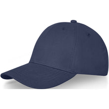 Load image into Gallery viewer, Davis 6 panel 260 g/m2 cap — Navy
