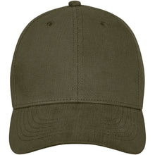 Load image into Gallery viewer, Davis 6 panel 260 g/m2 cap — Forest green (front)
