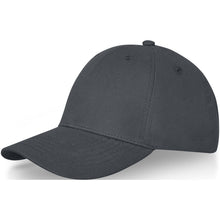 Load image into Gallery viewer, Davis 6 panel 260 g/m2 cap — Storm grey