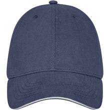 Load image into Gallery viewer, Darton 6 panel 260 g/m2 sandwich cap — Navy (front)