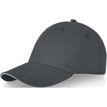 Load image into Gallery viewer, Darton 6 panel 260 g/m2 sandwich cap — Storm grey