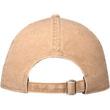 Load image into Gallery viewer, Grafton 6 panel 270 g/m² washed cap — Oatmeal (back)