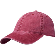 Load image into Gallery viewer, Grafton 6 panel 270 g/m² washed cap — Burgundy