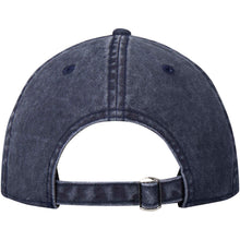 Load image into Gallery viewer, Grafton 6 panel 270 g/m² washed cap — Navy (back)