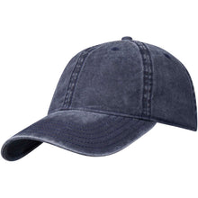 Load image into Gallery viewer, Grafton 6 panel 270 g/m² washed cap — Navy