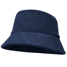 Load image into Gallery viewer, Melo 230 g/m² GRS recycled terry sun hat — Navy