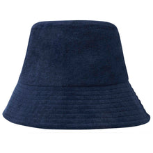 Load image into Gallery viewer, Melo 230 g/m² GRS recycled terry sun hat — Navy (back)