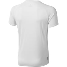 Load image into Gallery viewer, Niagara 145 g/m2 short sleeve men's cool fit t-shirt — White (back)
