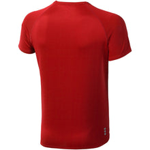 Load image into Gallery viewer, Niagara 145 g/m2 short sleeve men's cool fit t-shirt — Red (back)