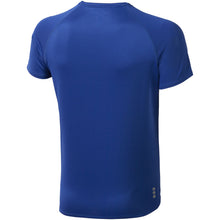 Load image into Gallery viewer, Niagara 145 g/m2 short sleeve men's cool fit t-shirt — Blue (back)