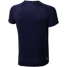 Load image into Gallery viewer, Niagara 145 g/m2 short sleeve men's cool fit t-shirt — Navy (back)