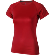 Load image into Gallery viewer, Niagara 145 g/m2 short sleeve women's cool fit t-shirt — Red