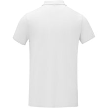 Load image into Gallery viewer, Deimos 105 g/m2 short sleeve men's cool fit polo — White (back)