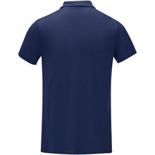Load image into Gallery viewer, Deimos 105 g/m2 short sleeve men's cool fit polo — Navy (back)