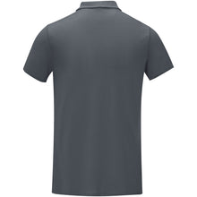 Load image into Gallery viewer, Deimos 105 g/m2 short sleeve men's cool fit polo — Storm grey (back)