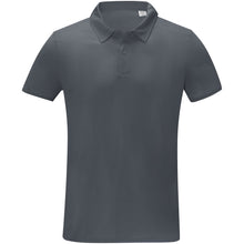 Load image into Gallery viewer, Deimos 105 g/m2 short sleeve men's cool fit polo — Storm grey (front)