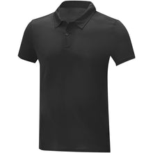 Load image into Gallery viewer, Deimos 105 g/m2 short sleeve men's cool fit polo — Black