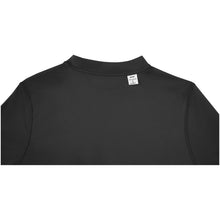 Load image into Gallery viewer, Deimos 105 g/m2 short sleeve men's cool fit polo — Black (detail)