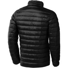 Load image into Gallery viewer, Scotia men's lightweight down jacket — Black (back)