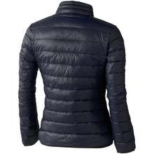 Load image into Gallery viewer, Scotia women's lightweight down jacket — Navy (back)