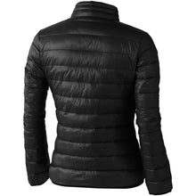 Load image into Gallery viewer, Scotia women's lightweight down jacket — Black (back)
