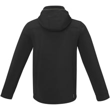 Load image into Gallery viewer, Langley men's softshell jacket — Black (back)